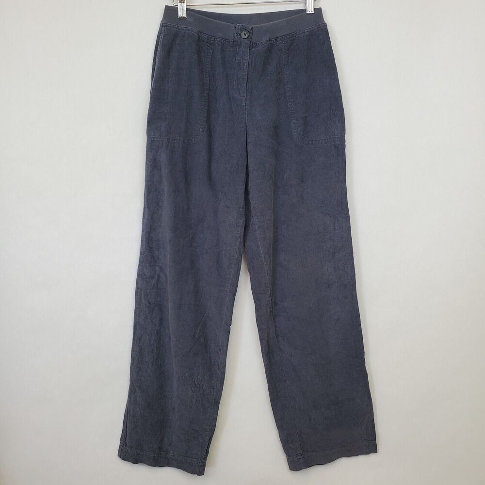 J. Jill Pants 4‎ Micro Corduroy Straight Leg High Waist Y2K 90s Trendy